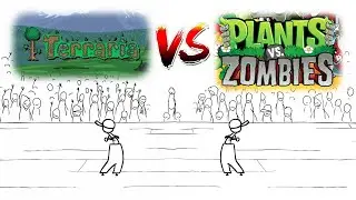 Terraria OST Vs Plants VS Zombies OST   😈 Epic Battle