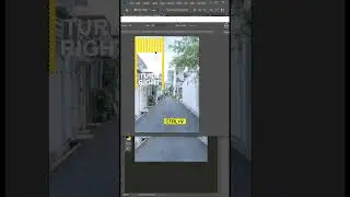 Place any subject  into Perspective in photoshop | Photoshop Tutorial #Shorts #youtubeshorts