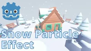 How to Make a Snow Particle Effect  - Using Godot Engine