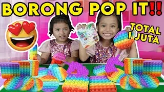 BORONG SEMUA POP IT PAKAI UANG CELENGAN‼️😍
