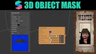 Create masks from 3D objects using tags and render passes in Meta Spark Studio
