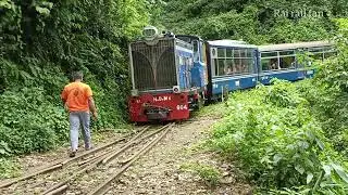Z REVERSE No.1 (ZIG ZAG RAIL LINE) of Darjeeling Himalayan railways .A heritage site. @RAIRAILFAN