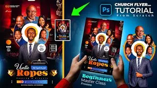 This video will upgrade your FLYER designing skills / FREE COURSE FOR COMPLETE BEGINNERS (2023)