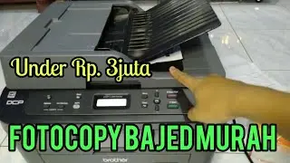 UNBOXING DAN REVIEW MESIN FOTOCOPY MINI MERK BROTHER DCP-L2540DW | USAHA BARU