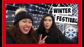 Winter Festival and Christmas Party | VLOGMAS 4 | jvbabyy