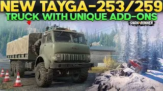 New Truck Tayga-253/259 in SnowRunner Must Own Offroad Vehicle With Unique Add-ons