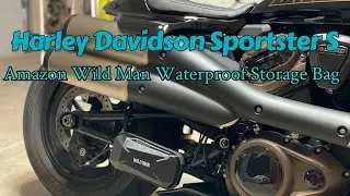 Harley Davidson Sportster S Amazon Wild Man Waterproof Storage Bag