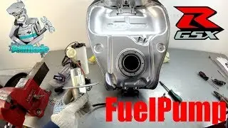 Suzuki Gsxr 600 K6 Замена топливного фильтра