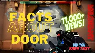 FACTS ABOUT ASCENT DOOR |valorant tricks| #valoranttips