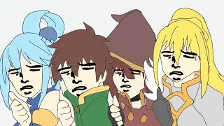 Konosuba season 2 opening | paint version
