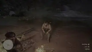 red dead redemption 2 Xbox one x 4k internal record test night