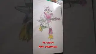 glamrock chica drawing 