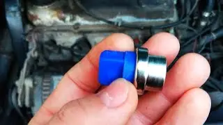 Golf 2 Датчик ДТОЖ. замена датчика с заменой антифриза и промывкой.®️