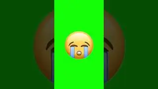 Crying Emoji (No Copyright Green-Screen) ♻️ GSUK 