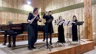 Eugene Magalif  “CAROL OF THE BELLS” ( Shchedryk ) for flute quartet