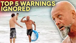Top 5 Moments Tourists Made Bad Decisions | Bondi Rescue