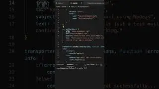 How to send mail using node?