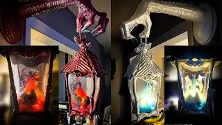 DIY Dragon Lanterns! Before and After!