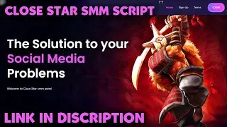 Close Star smm panel script || Smm panel || Latest Smm panel script #smm #smmscript #instagram