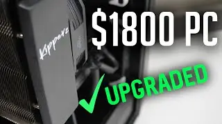 $1800 Custom PC Build upgraded and overclocked for Streaming & Editing