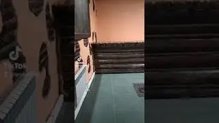 Просто бомба! Барная стойка из бревен под старину