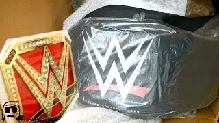 WWE Shop EPIC BLACK FRIDAY Title Championship Belt Haul Package Unboxing!!