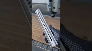 Aluminium profile milling on CNC router #cnc #cncrouter #instankoservice