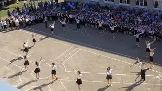 Рубцовск,  Гимназия №11, 1 сентября, линейка.