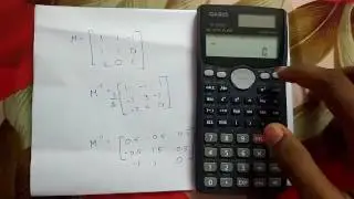 FIND INVERSE OF A MATRIX USING CALCULATOR-MS