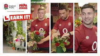 Learn It Episode 2 | England Rugby Try Flower Arranging