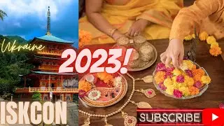Iskcon temple || New year 2023 || Ukraine | Dr.Twinkle
