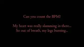 RACING Male Heart and Breathing While On An Exercise Bike (Recovery)