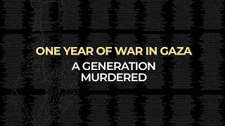A generation murdered in Gaza: More than 11,000 children's names