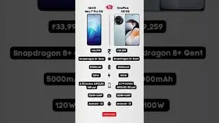 IQOO NEO 7 pro vs One Plus 11 R | subscribe ✅ and support 💯⚡