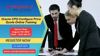 Oracle CPQ Configure Price Quote Online Training
