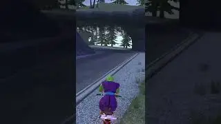 盗んだバイクで走り出すピッコロ (Piccolo steals Broly's bike)