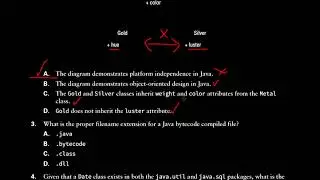 OCA JAVA SE 8 Programmer Guide  Practice Test Chapter 1 # 1 - 10