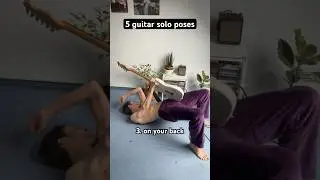 5 Guitar Solo Poses