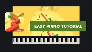 Dancing Line - The Desert // Easy Version (Synthesia Tutorial + MIDI)
