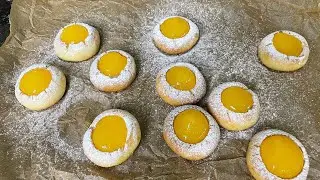 Апельсиновое печенье с начинкой. Рецепт. Десерт который всем нравится.