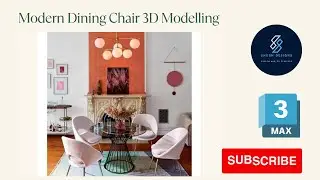 Modern Dining Chair Design: Easy 3D Modeling Tricks in 3ds Max |  In Hindi #3d #chairdesign #3dsmax