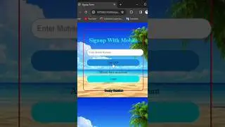 How To Make Login/Signup Form In HTML And CSS | Create Login/Signup Form Using HTML And CSS