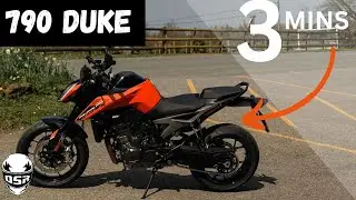 KTM 790 Duke // ALL you need to know in under 3 minutes