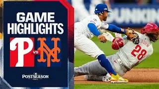 Phillies vs. Mets Game Highlights (10/8/24) | MLB Highlights