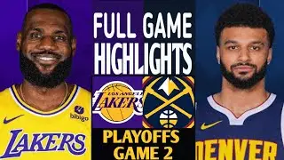 LAKERS vs NUGGETS FULL GAME HIGHLIGHTS | April 22 2024