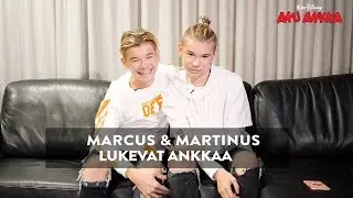 Marcus & Martinus lukevat Aku Ankkaa