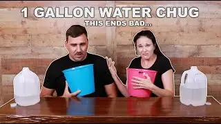 1 GALLON WATER CHUG CHALLENGE!