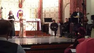 Kieron Elliott performing at Austin Celtic Christmas, 12/20