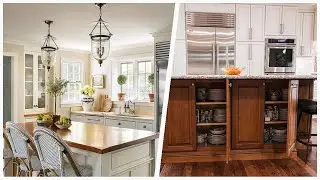 75 Kitchen Pantry With Limestone Backsplash Design Ideas You'll Love 🔴