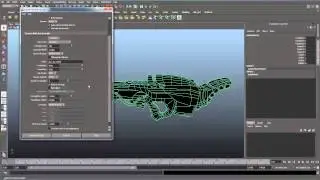 How to bake ambient occlusion in Maya 2013